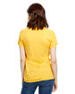 US Blanks Ladies' Made in USA Short Sleeve Crew T-Shirt gold ModelBack