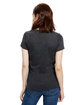 US Blanks Ladies' Made in USA Short Sleeve Crew T-Shirt heather charcoal ModelBack