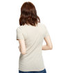 US Blanks Ladies' Short-Sleeve Recover Yarn Crewneck  ModelBack