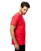 US Blanks Men's Made in USA Short Sleeve Crew T-Shirt red ModelSide