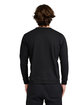 US Blanks Unisex Organic Cotton Sweatshirt black ModelBack