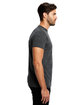 US Blanks Men's Short-Sleeve Made in USA Triblend T-Shirt tri charcoal ModelSide