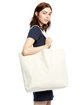 US Blanks Large Canvas Shopper Tote  