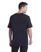 US Blanks Men's Tubular Workwear T-Shirt black ModelBack