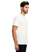 US Blanks Men's Short-Sleeve Slub Crewneck T-Shirt Garment-Dyed  ModelSide