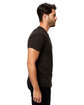 US Blanks Men's Vintage Fit Heavyweight Cotton T-Shirt black steel ModelSide