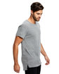 US Blanks Men's Made in USA Skater T-Shirt tri grey ModelSide