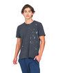 US Blanks Unisex Made in USA Garment Dye Paint Splatter T-Shirt  