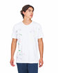 US Blanks Unisex USA Made Garment-Dyed Paint Splatter T-Shirt  