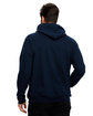 US Blanks Men's USA Made Cotton Hooded Sweatshirt navy blue ModelBack