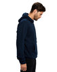 US Blanks Men's USA Made Cotton Hooded Sweatshirt navy blue ModelSide