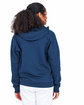 US Blanks Unisex Made in USA Full-Zip Hooded Sweatshirt navy blue ModelBack