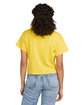 US Blanks Ladies' Organic Baby Rib Crop T-Shirt sunkist ModelBack