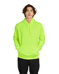 US Blanks Unisex USA Made Neon Pullover Hooded Sweatshirt  