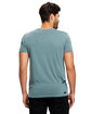 US Blanks Unisex Pigment-Dyed Destroyed T-Shirt pgmnt hedge gren ModelBack