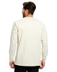 US Blanks Men's USA Made Flame Resistant Long-Sleeve Pocket T-Shirt sand ModelBack