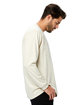 US Blanks Men's USA Made Flame Resistant Long-Sleeve Pocket T-Shirt sand ModelSide
