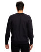US Blanks Unisex Flame Resistant Long Sleeve Raglan T-Shirt black ModelBack