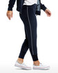 US Blanks Ladies' USA Made Velour Pants navy blue ModelSide