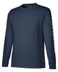 vineyard vines Unisex Long Sleeve Pocket T-Shirt bl blz/ w c_e224 OFQrt