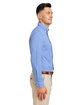 vineyard vines Men's On-The-Go Nylon Gingham Shirt maritme blu_9819 ModelSide