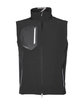 Zero Restriction Men's Full-Zip Vest black OFFront