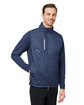 Zero Restriction Men's Lightweight Hybrid Jacket navy ModelQrt