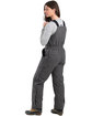 Berne Ladies' Softstone Duck Insulated Bib Overall titanium ModelBack