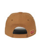 Outdoor Cap Wrangler Workwear Unstructured Solid Back Hat brown ModelBack