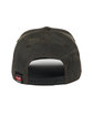 Outdoor Cap Wrangler Workwear Structured Solid Back Hat brown/ black ModelBack