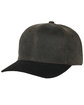 Outdoor Cap Wrangler Workwear Structured Solid Back Hat brown/ black ModelQrt