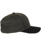 Outdoor Cap Wrangler Workwear Structured Solid Back Hat brown/ black ModelSide