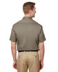 Dickies Men's Short Sleeve Slim Fit Flex Twill Work Shirt desert sand ModelBack