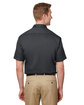 Dickies Men's Short Sleeve Slim Fit Flex Twill Work Shirt charcoal ModelBack