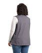 Berne Ladies' Highland Softshell Vest grey ModelBack