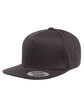 YP Classics Adult Cotton Twill Snapback Cap dark grey ModelQrt