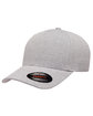 Flexfit Adult Heatherlight Cap melange silver OFFront