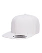 YP Classics Adult Unstructured Snapback Cap white ModelQrt