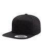 YP Classics Adult Unstructured Snapback Cap black ModelQrt