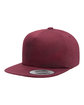 YP Classics Adult Unstructured Snapback Cap maroon ModelQrt