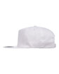 YP Classics Adult Unstructured Snapback Cap white ModelSide