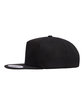 YP Classics Adult Unstructured Snapback Cap black ModelSide