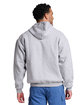 Jerzees Unisex Rugged Full-Zip Hooded Sweatshirt athletic heather ModelBack